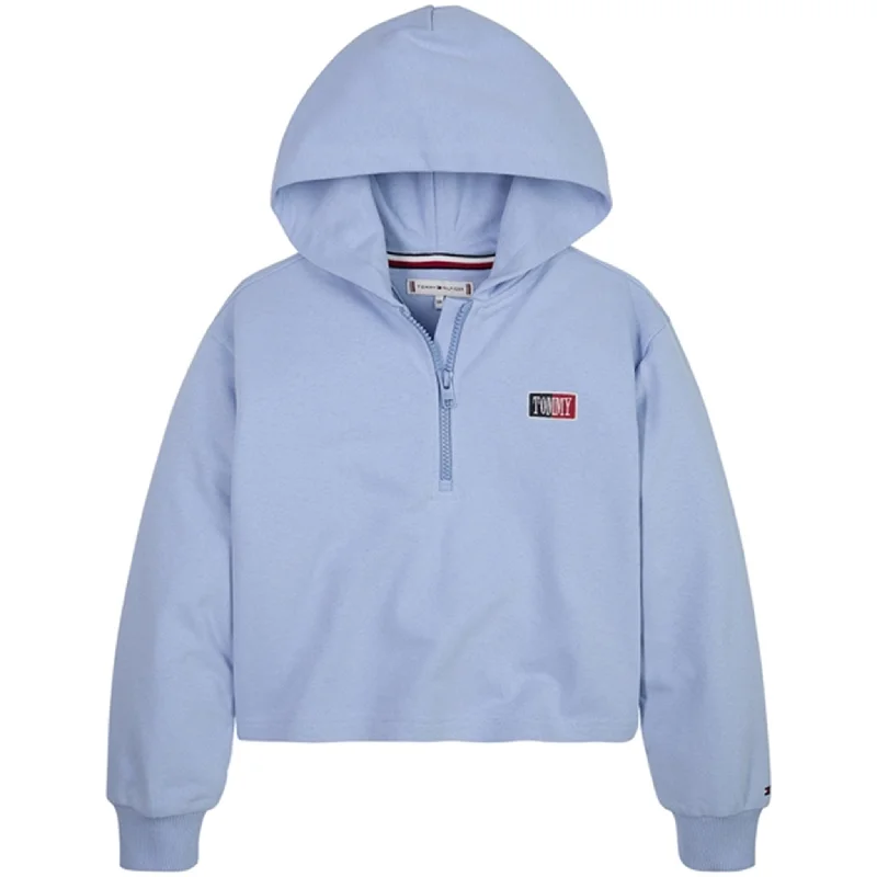 Lounge Wear Tommy Hilfiger Timeless Tommy Hoodie Pearly Blue
