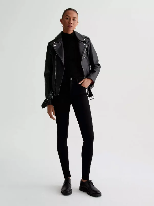 Urban Chic Farrah High Rise Ankle Skinny Jean - Black