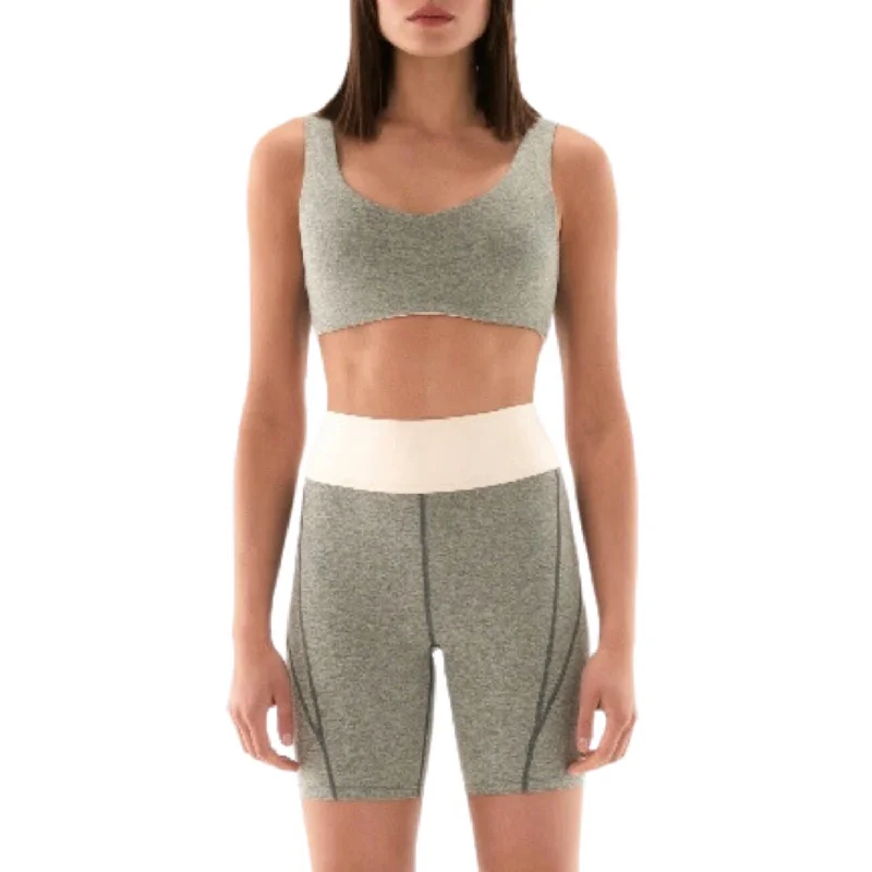 Comfortable Series Camino Biker Short In Grey Marled