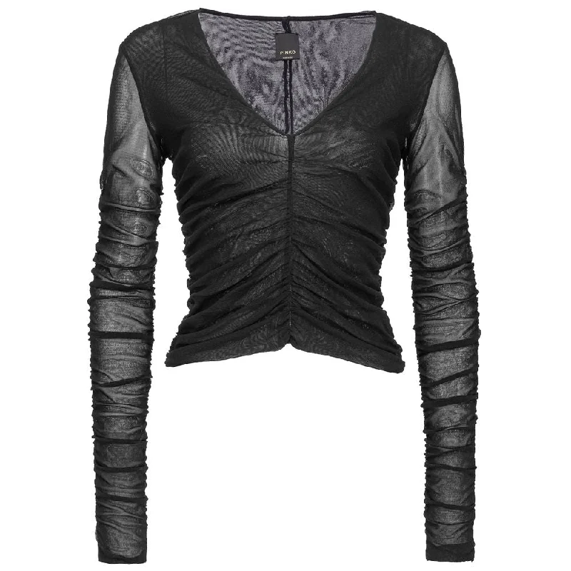 Retro Design PINKO Polyester Women's Sweater