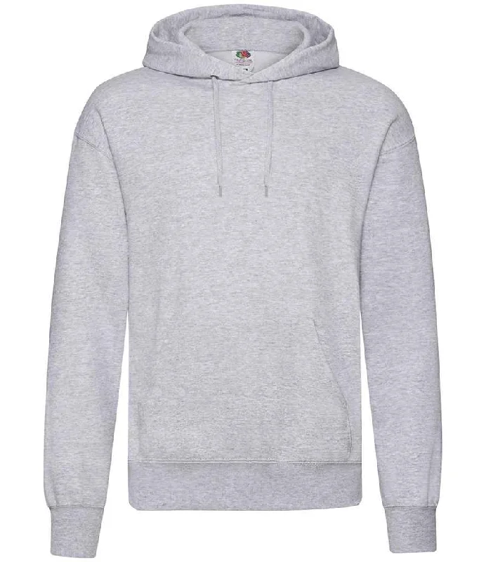 Style Design Fruit of the Loom Classic Hooded Sweatshirt | Heather Grey