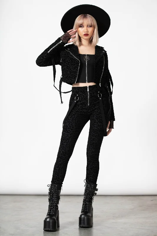 European And American Style Hellcat Zip Trousers