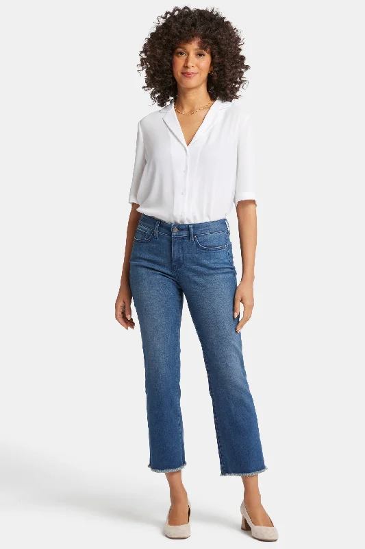 High Street Design Marilyn Straight Ankle Jeans - Blue Ridge