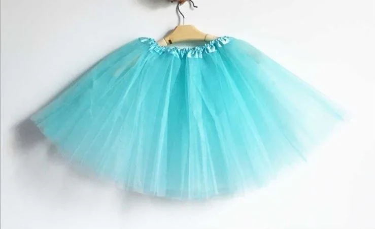 Sports And Leisure New Adults Tulle Tutu Skirt Dressup Party Costume Ballet Womens Girls Dance Wear, Aqua, Kids