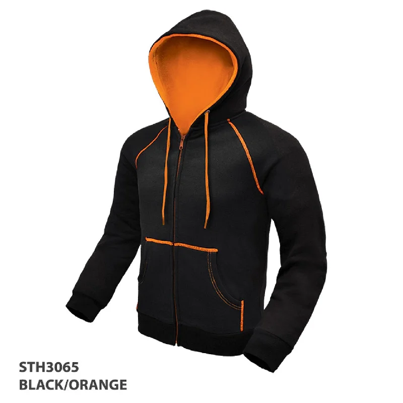 Black/Orange