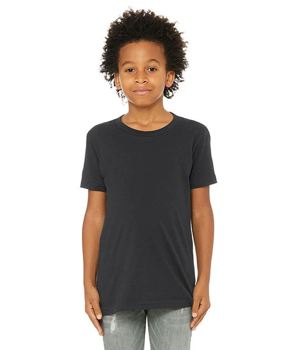 Classic Style 3001Y - Bella + Canvas Youth Jersey T-Shirt | Dark Grey
