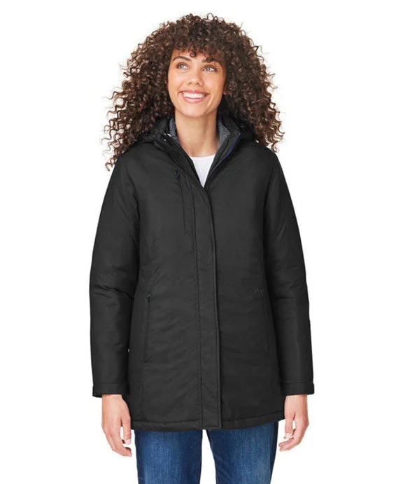 Multifunctional Style CE725W - Core 365 Ladies Inspire 3-in-1 Jacket with Insulated Liner | Black/Carbon Multifunctional Style CE725W - Core 365 Ladies Inspire 3-in-1 Jacket with Insulated Liner | Black/Carbon