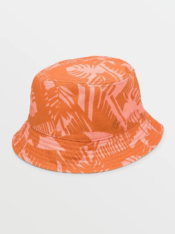 Cozy Fit Wear Blocked Out Bucket Hat - Burnt Sienna