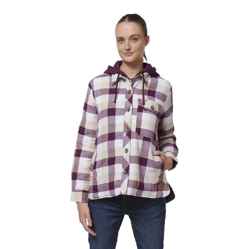 Creative Prints Hard Yakka Women's Quilted Shacket (Y08748)