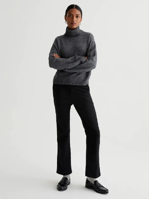 Loose Fit Tailored Kinsley High Rise Crop Jean - Mureau
