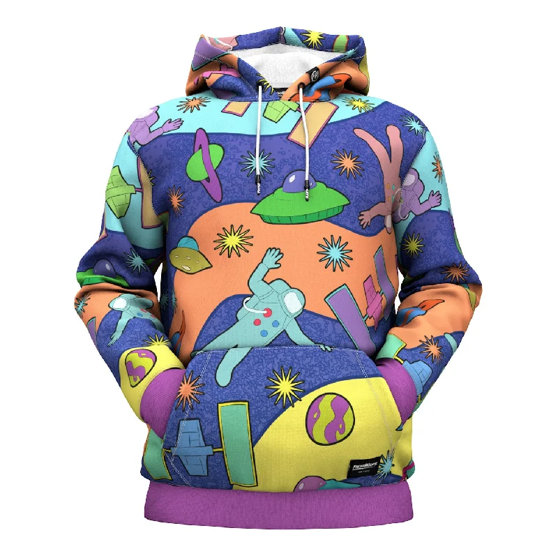 Street Style Suit Spaceships Hoodie