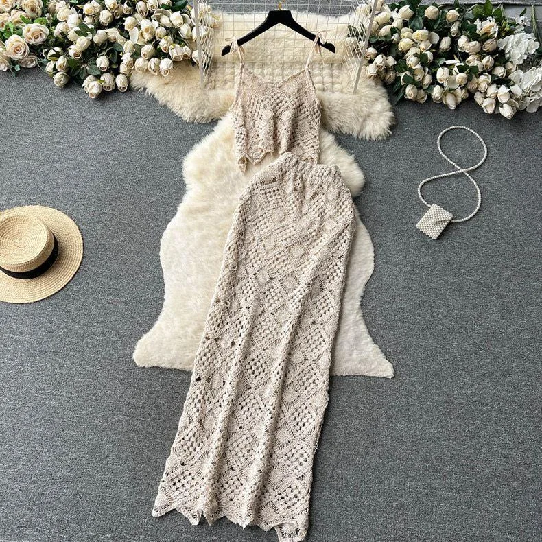 Stylish Wear Salma Crochet Coord Set
