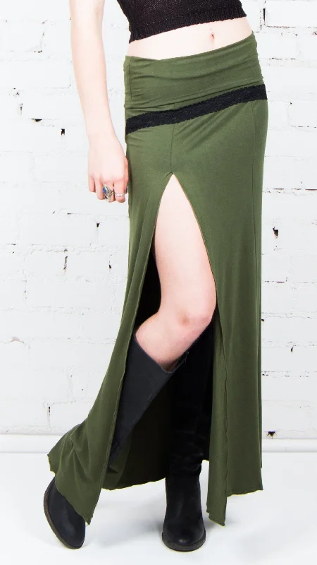 Windbreaker fashion Madame Maxi Skirt