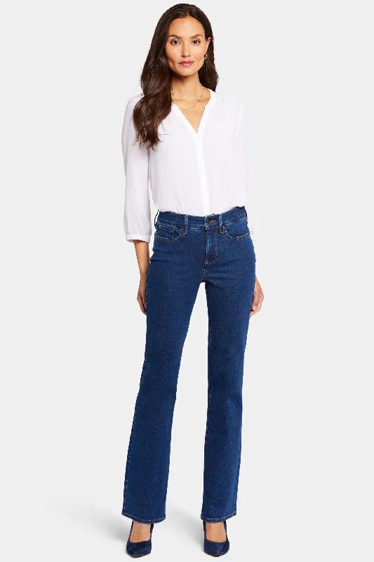 Fashion Touch Blake Slim Flared Jeans In Petite - Quinn