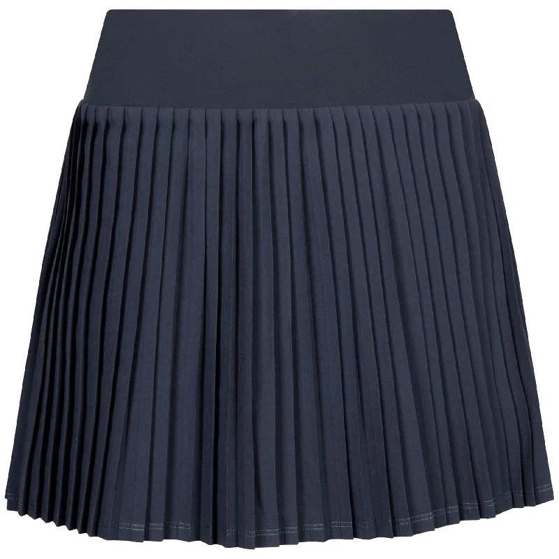 Minimalism Womens Hannah Pleated Skort Blue Graphite - SS23