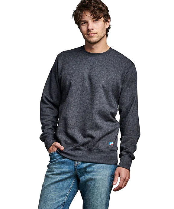 Energetic 82RNSM - Russell Athletic Unisex Cotton Classic Crew Sweatshirt | Charcoal Heather Energetic 82RNSM - Russell Athletic Unisex Cotton Classic Crew Sweatshirt | Charcoal Heather