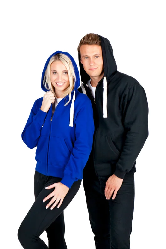 Playful Style Ramo Mens Brushed Heavy Zip Fleece Hoodie 2nd (2 Color) (F909HZ)