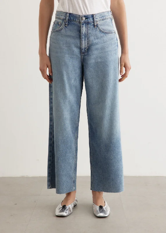 Spiritual Vitality Featherweight Andi Wide Leg Jeans