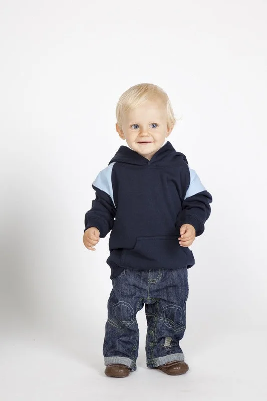 Free Design Ramo Kids Shoulder Contrast Panel Hoodies (F335PP)