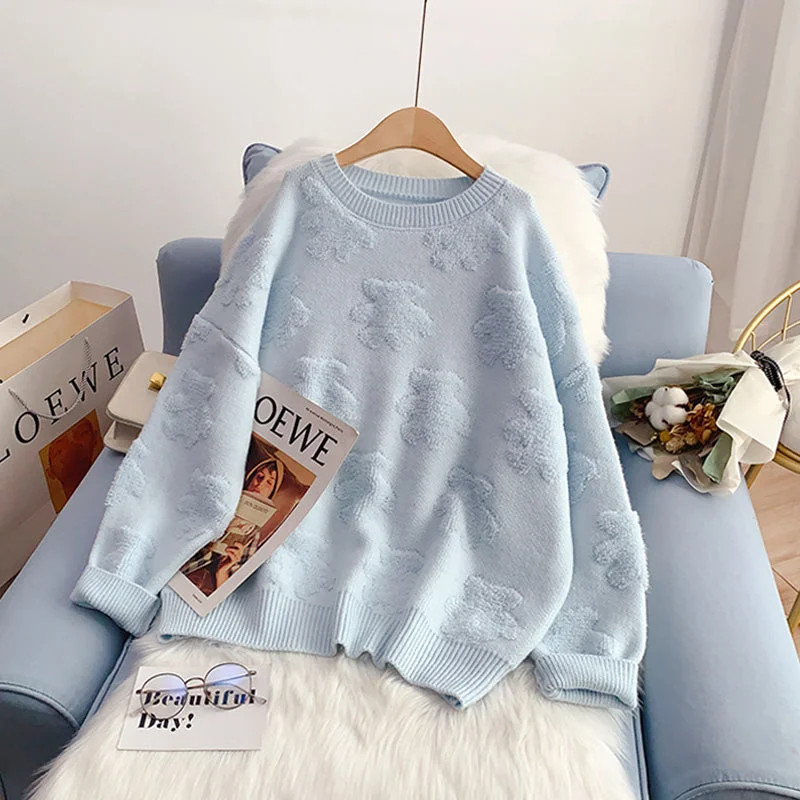 Layered Style Gentle sweater female Pullover gentle sweater female Pullover  5117