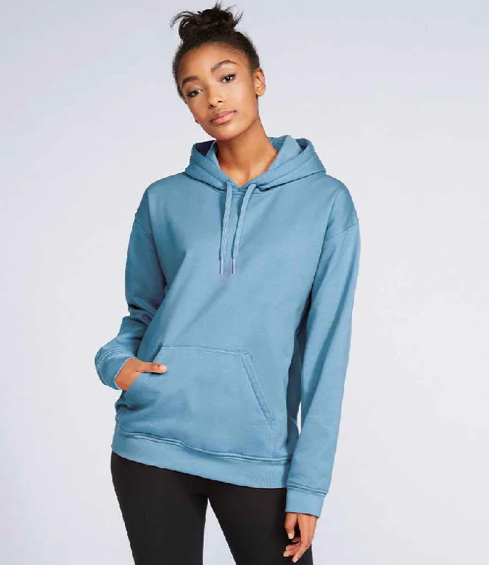 Chic Relaxation Gildan SoftStyle® Midweight Hoodie | Stone Blue