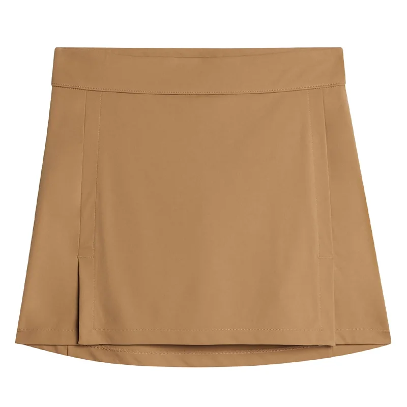 Single item design Womens Amelie TX Jersey Mid Skirt Tigers Eye - SS25