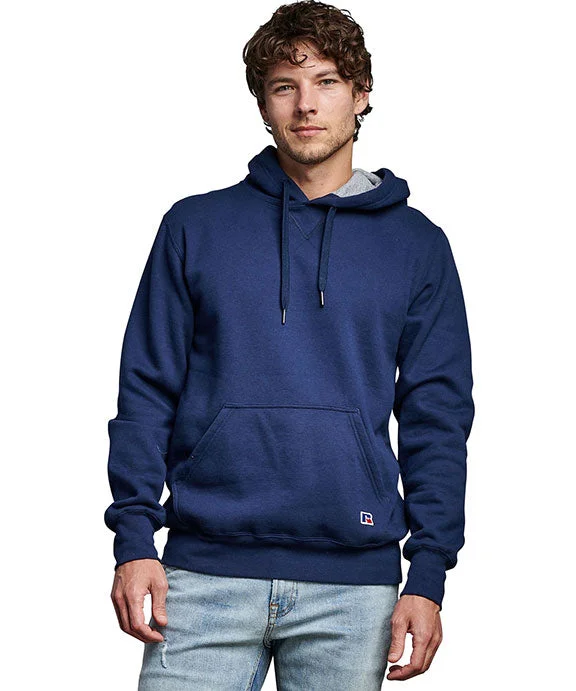 Elegant and noble 82ONSM - Russell Athletic Unisex Cotton Classic Hooded Sweatshirt | Navy