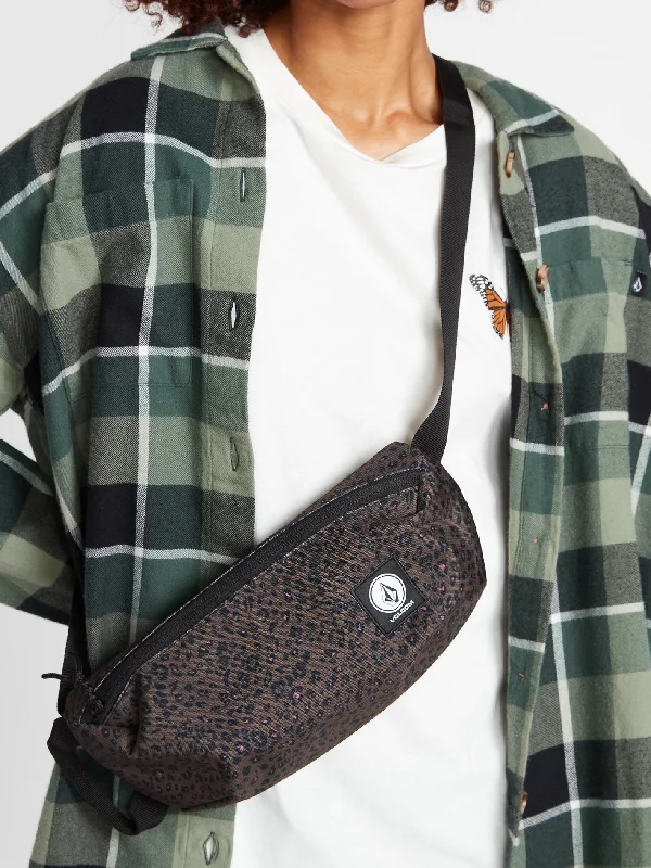 Trendy And Casual Volcom Mini Waist Pack - Espresso