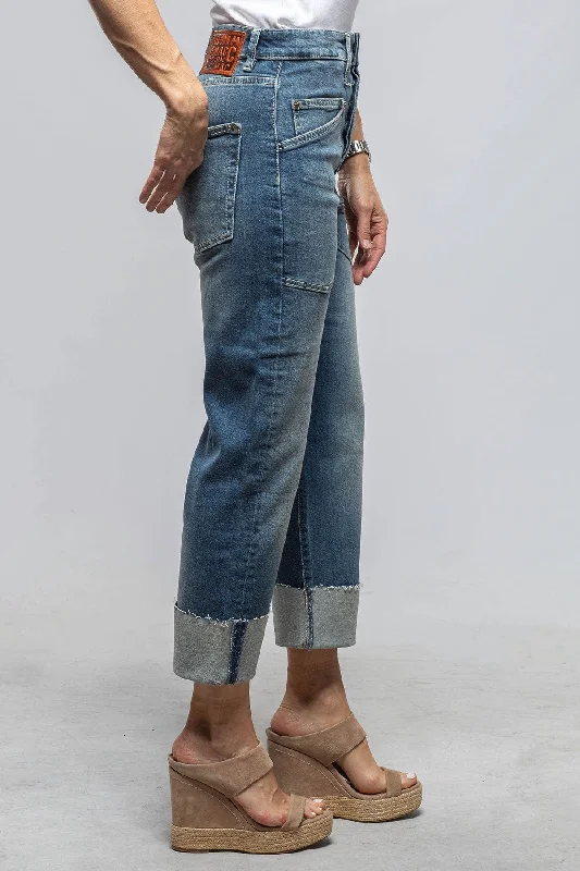 Fashionable Inner Wear MAC Dream Baggy Straight In Mid Blue Commercial Authentic