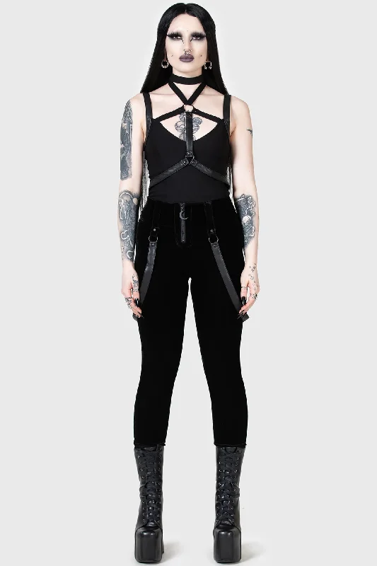Cute Style Moon City Trousers