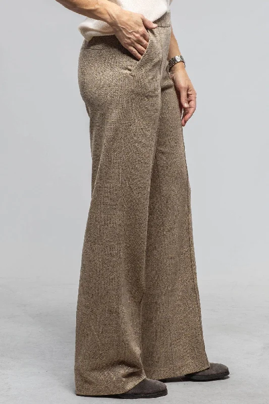 Cute Design MAC Chiara Smart Pant In Light Shadow Check Green