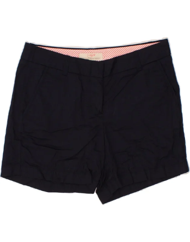 Lounge Chic J. CREW Womens Broken In Chino Shorts US 6 Medium W30  Navy Blue Cotton