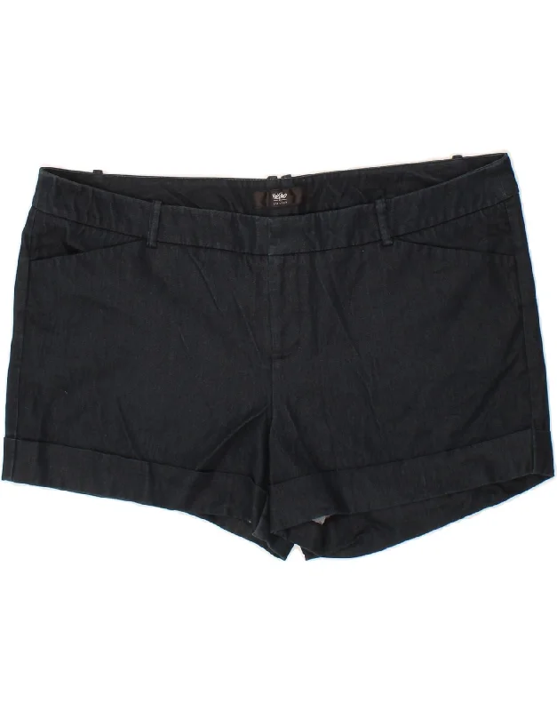 Personality Publicity MOSSIMO Womens Casual Shorts W40 2XL Navy Blue