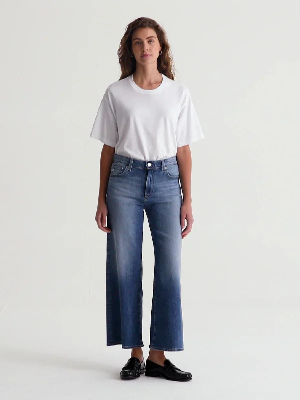 Exquisite workmanship Saige Wide Crop Jean - Bell Canyon