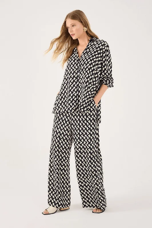 Fashion Concept Dress To Clothing Women's Jean Palazzo With Pockets High Wais