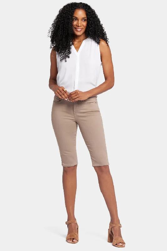 Dressing Tips Sophie Bike Capri Jeans - Saddlewood