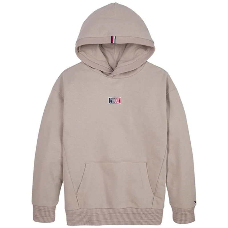 Weekend Style Tommy Hilfiger Timeless Tommy Hoodie Brandons Stone
