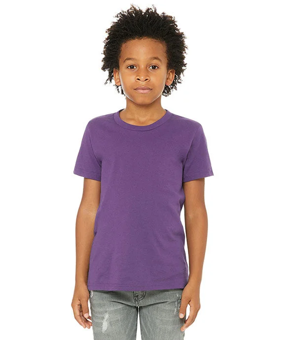 Celebrity Style 3001Y - Bella + Canvas Youth Jersey T-Shirt | Royal Purple