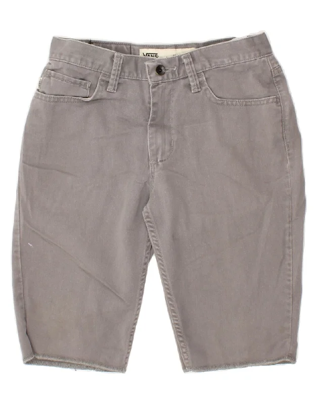 High-end atmosphere VANS Womens Bermuda Shorts W28 Medium Grey