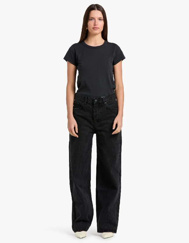 Soft Clothing Perry Low Slung Baggy - Backstage Black
