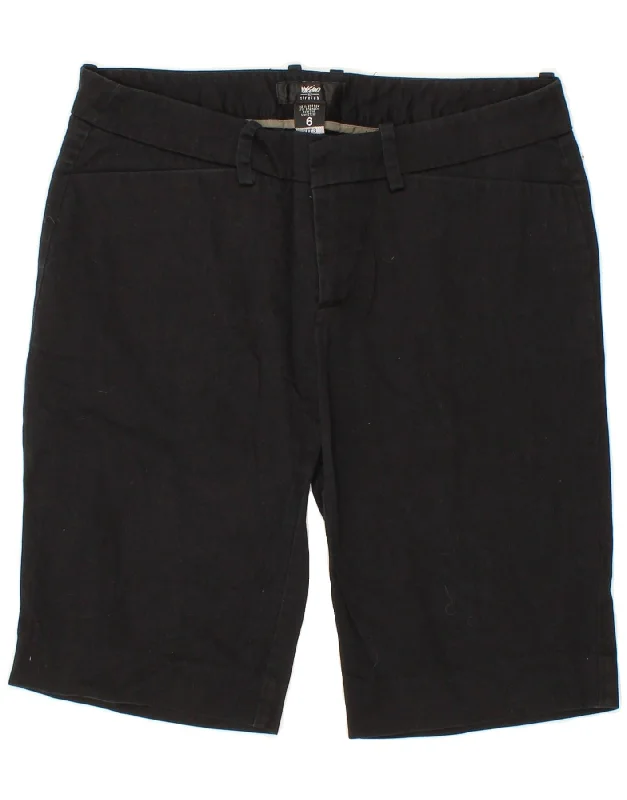 Windbreaker fashion MOSSIMO Womens Casual Shorts US 6 Medium W30 Black Cotton