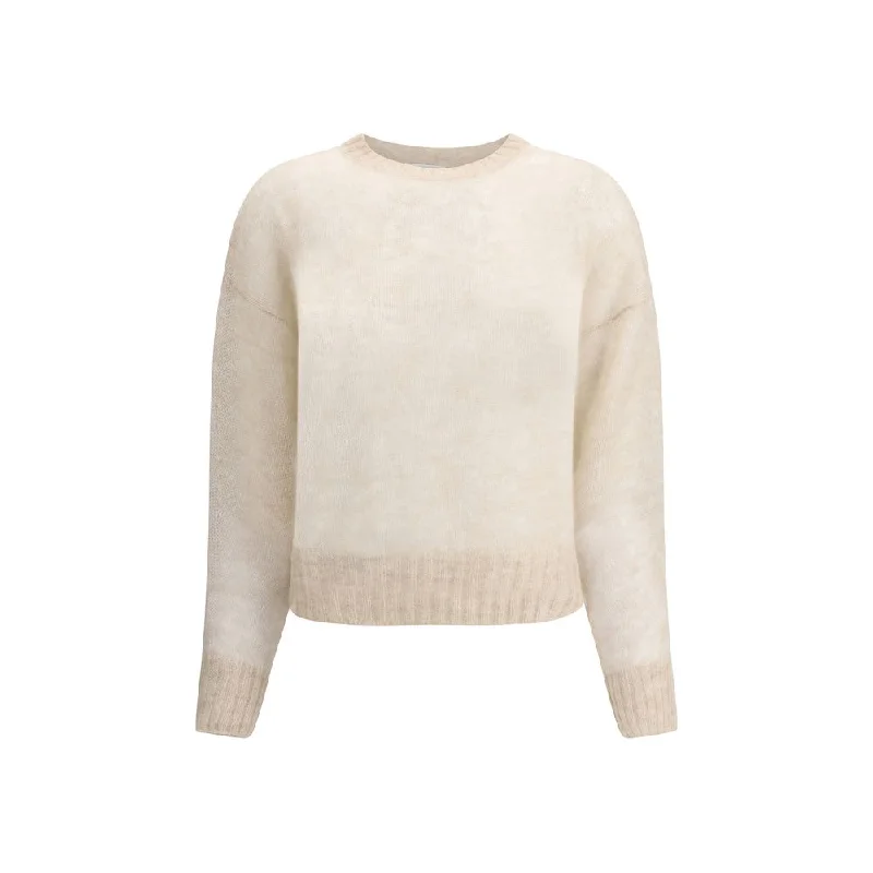 Street Fashion Brunello Cucinelli wool mohair Women's Sweater