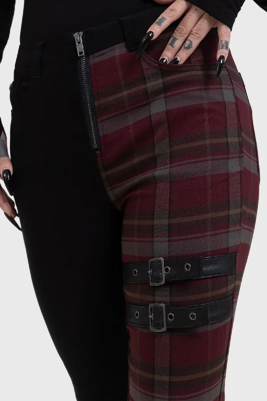 Hooded design Sable Riot Trousers