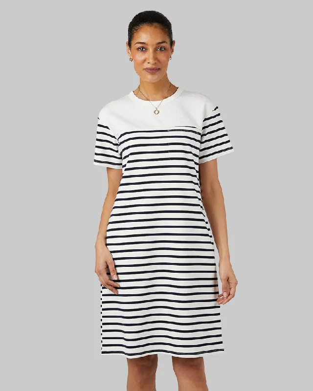 High Street Design WOMEN'S LUXE KNIT POCKET DRESS