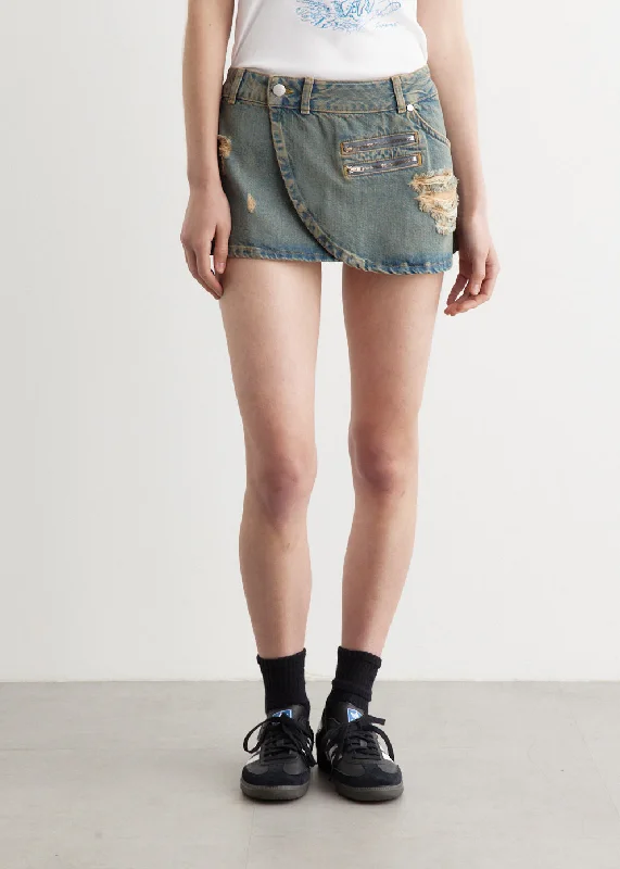Relaxed Fashion Hunter Skirt