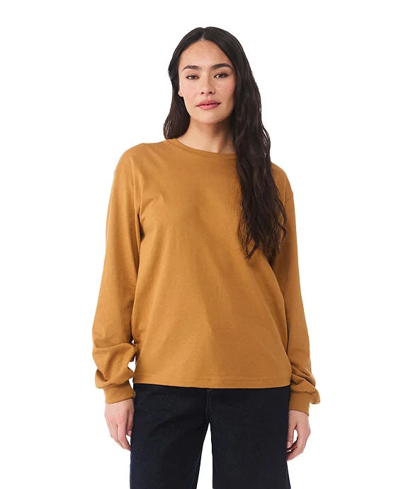 College Style 3511 - Bella + Canvas Unisex 6 oz Heavyweight Long-Sleeve T-Shirt | Toast College Style 3511 - Bella + Canvas Unisex 6 oz Heavyweight Long-Sleeve T-Shirt | Toast