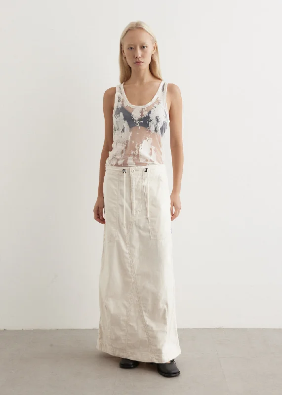 Goddess Outfit String Fatigue Skirt