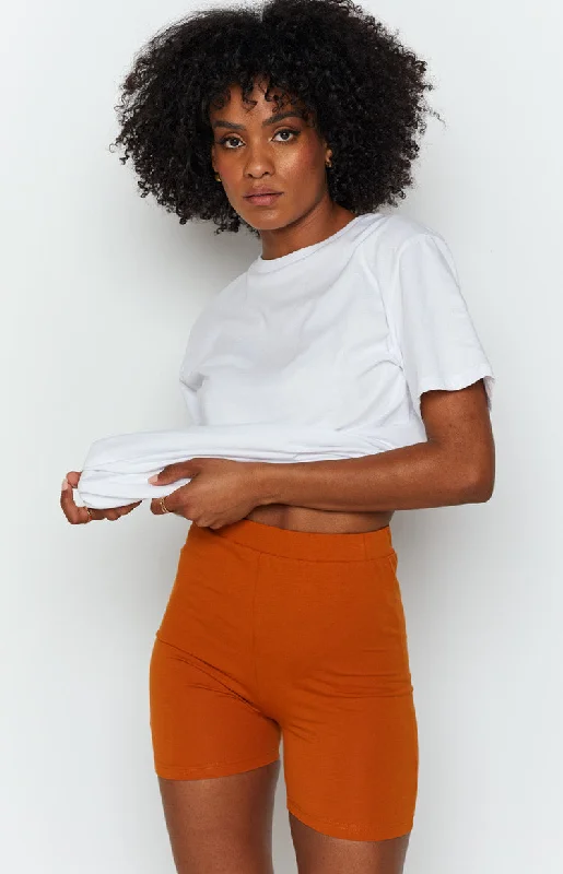 Youthful Wellness Shorts Tan