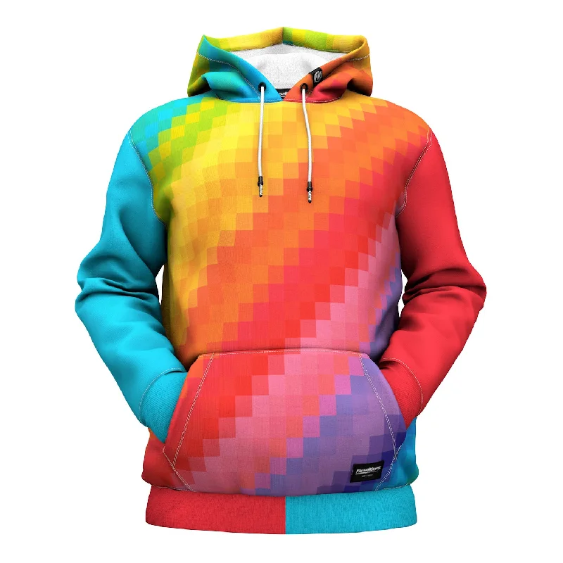Editorial Design Pixel Pride Hoodie