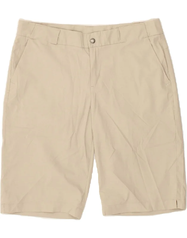 Luxury Style COLUMBIA Womens Chino Shorts US 10 Large W32  Beige
